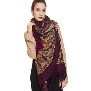 NWT Dana XU Wool Pashmina